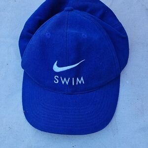 Nike Royal Blue Cap with White Logo